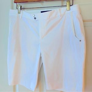 RLX Ralph Lauren white shorts Sz 4